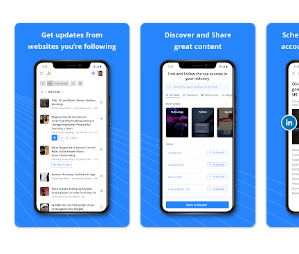 Feedspot Reader - iOS, Android